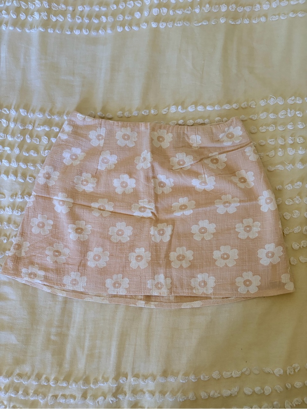 Floral A-Line Mini Skirt